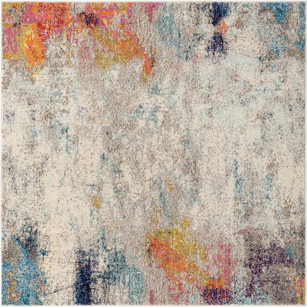 Modern designed tybee chromatic rug