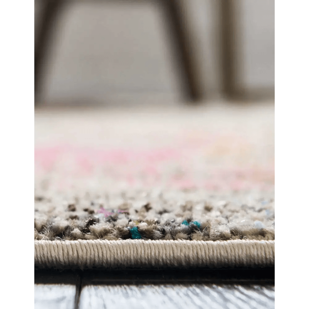 Modern designed tybee chromatic rug