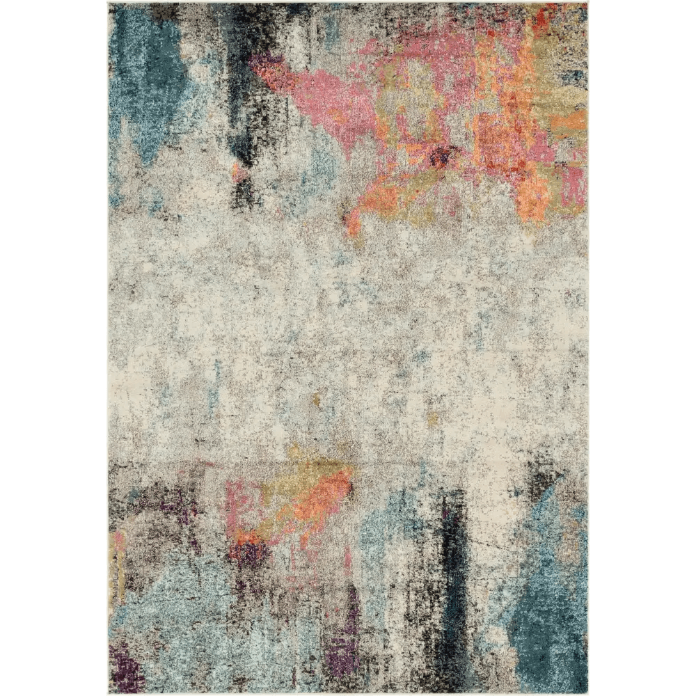 Modern designed tybee chromatic rug