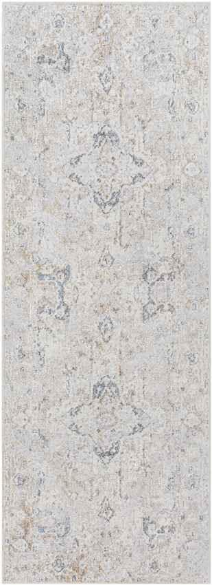 Moya Traditional Hickory Washable Area Rug