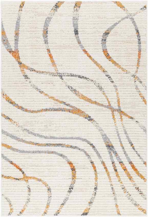 Nakeia Modern Light Beige Area Rug