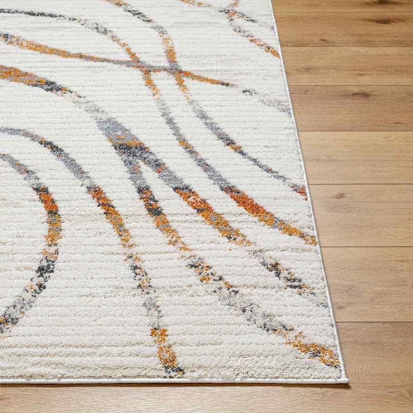 Nakeia Modern Light Beige Area Rug