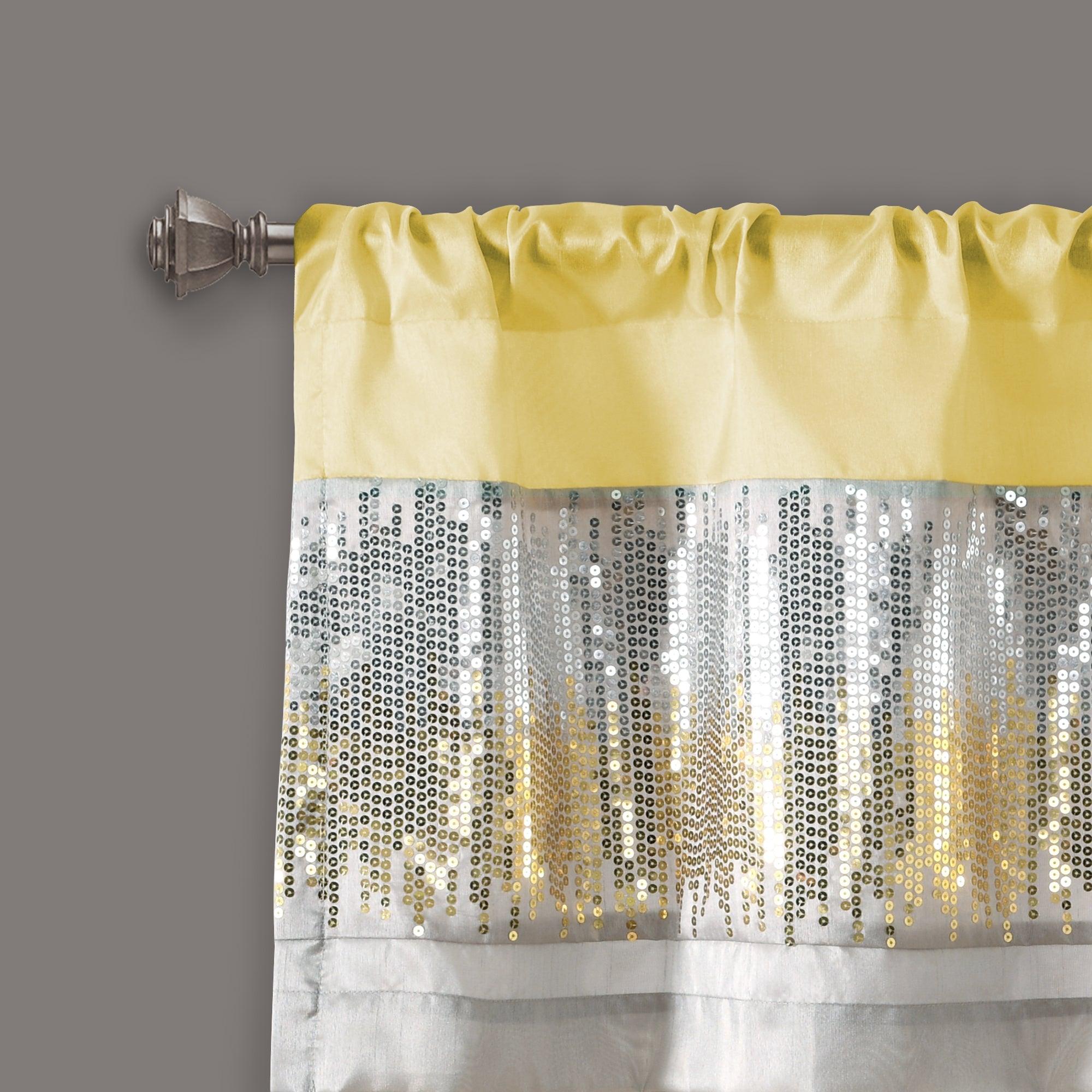 Night Sky Sequins Valance