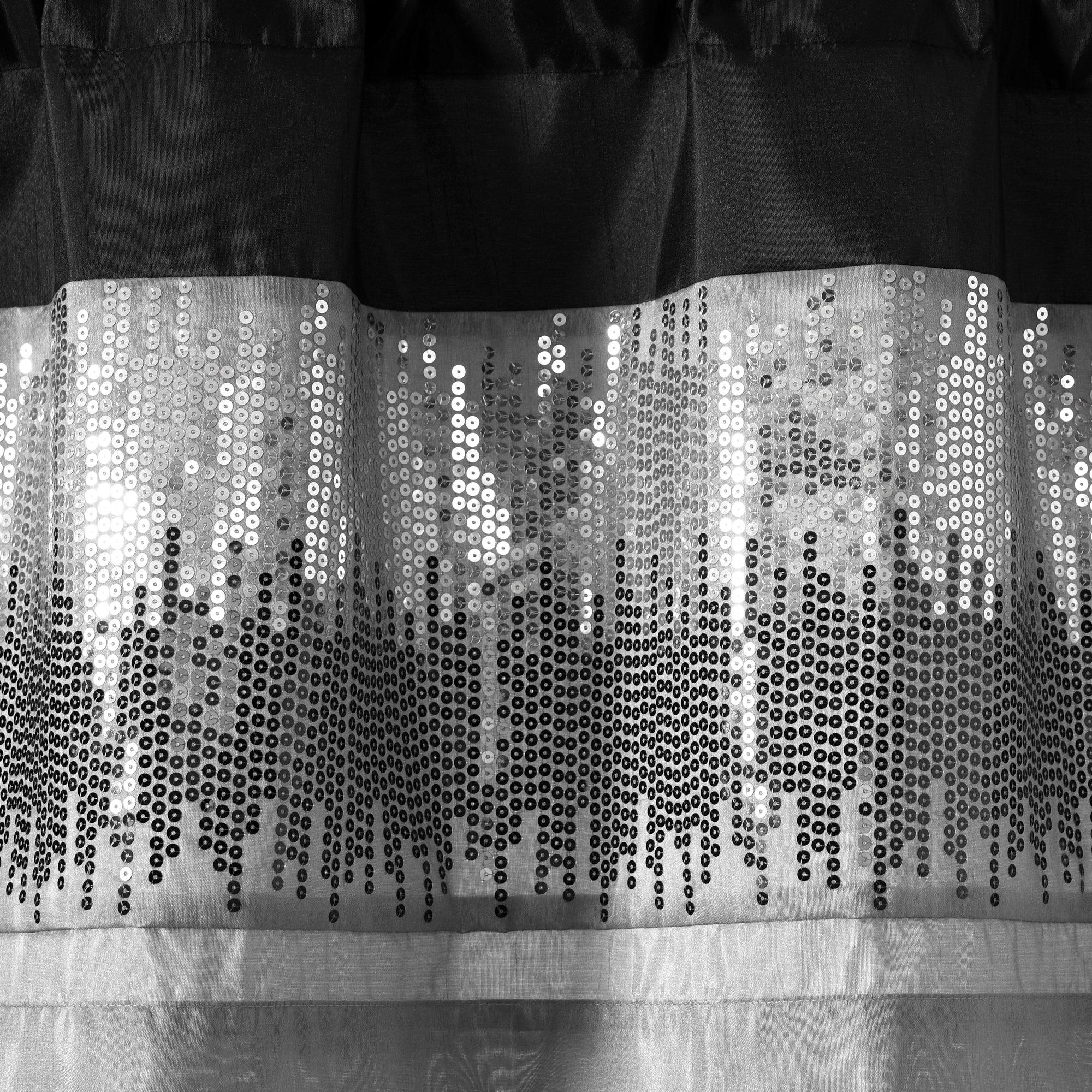 Night Sky Sequins Valance