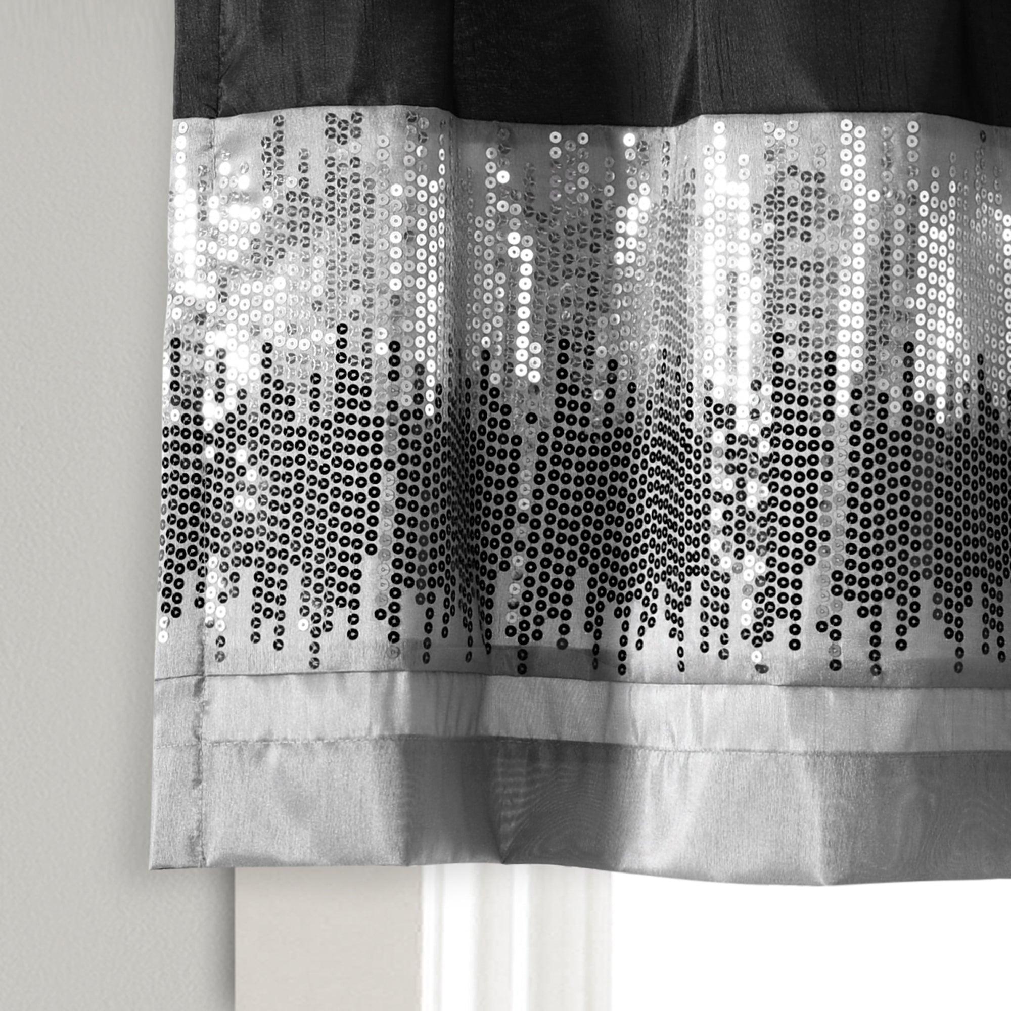 Night Sky Sequins Valance