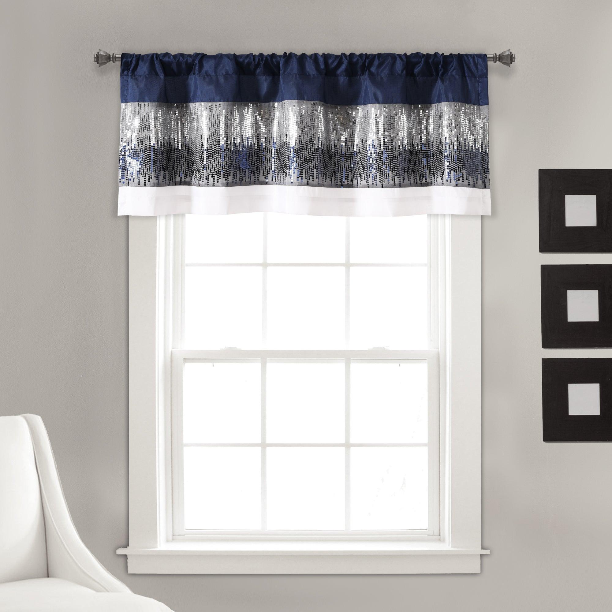 Night Sky Sequins Valance