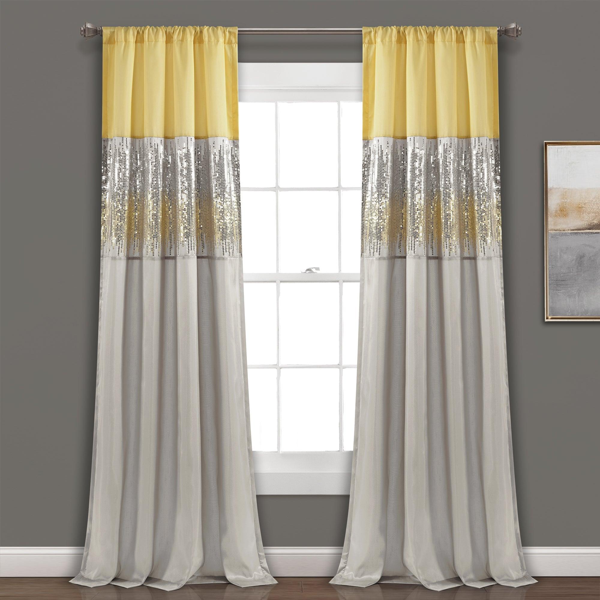 Night Sky Window Curtain Panel