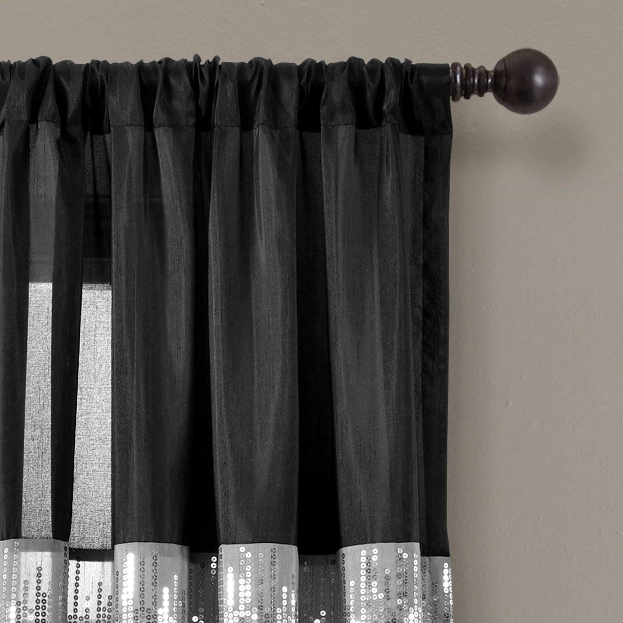 Night Sky Window Curtain Panel