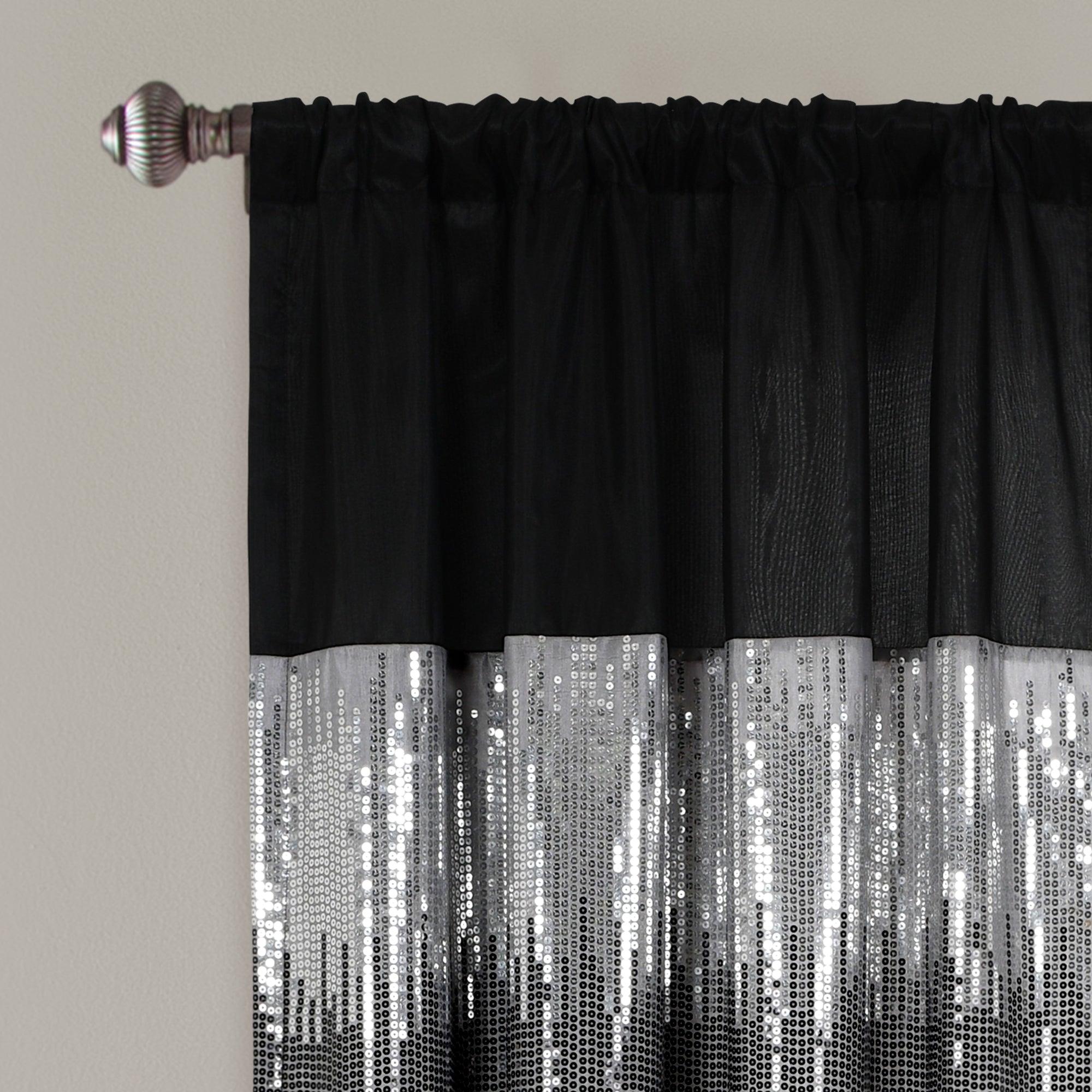 Night Sky Window Curtain Panel