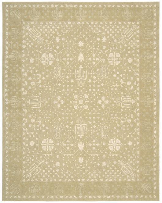 Nourison Symphony SYM09 Gold Oak Area Rug 5’6” x 7’5”