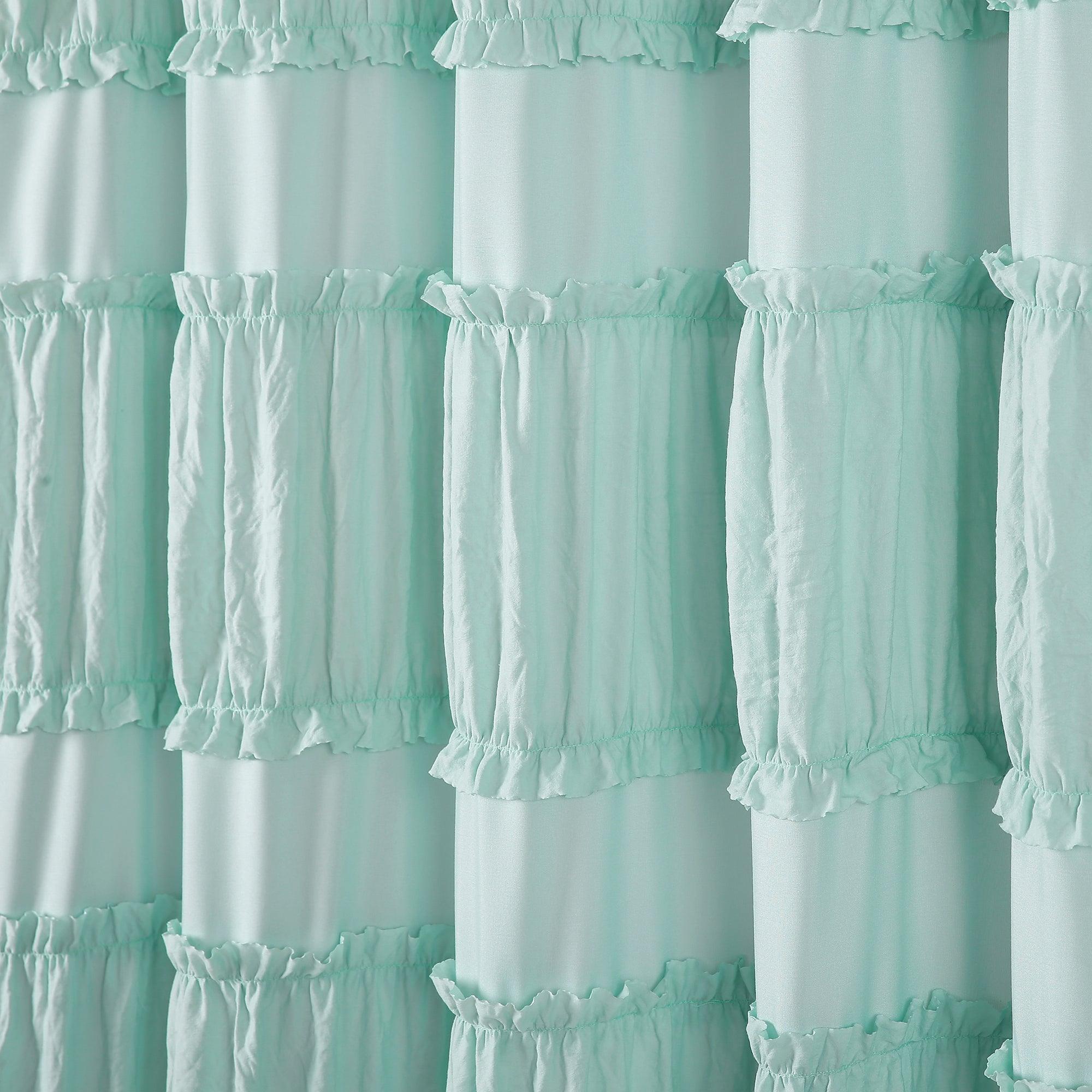 Nova Ruffle Shower Curtain