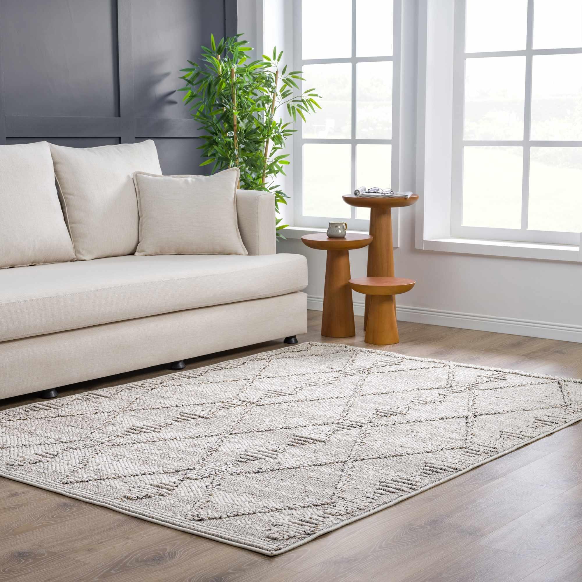 Nyla Bone Area Rug