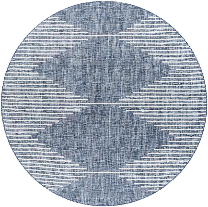 Okswerd Global Bright Blue Area Rug