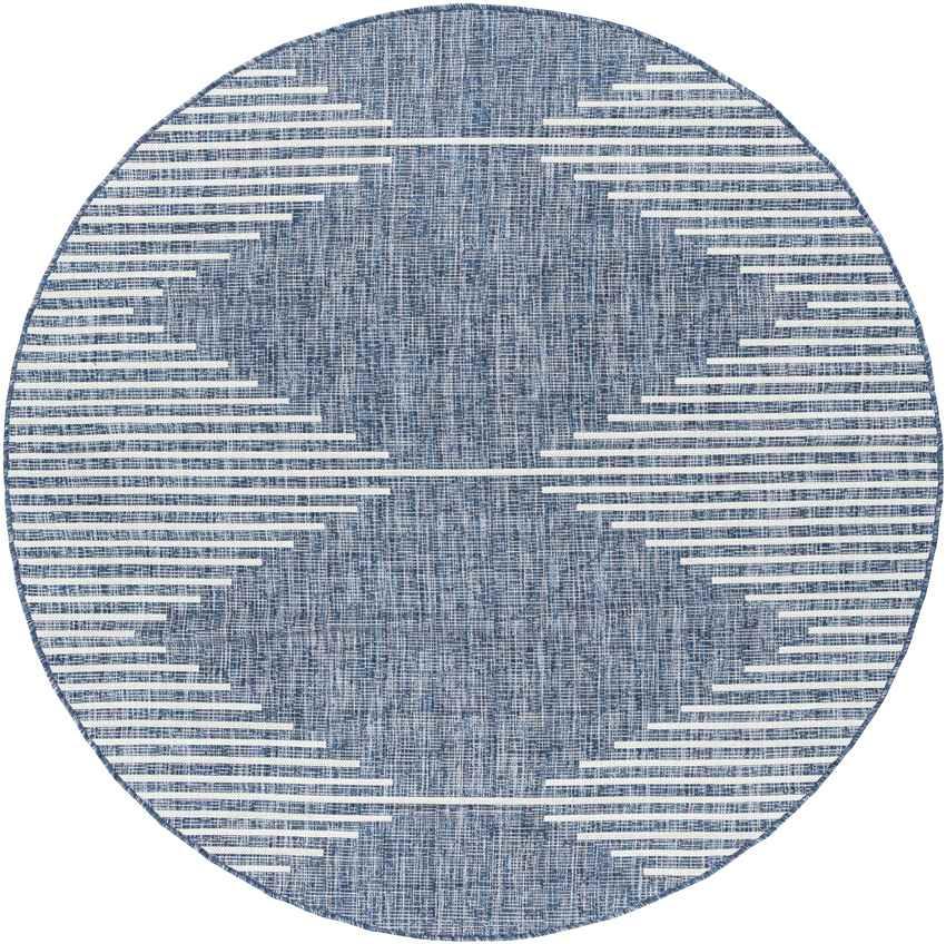 Okswerd Global Bright Blue Area Rug