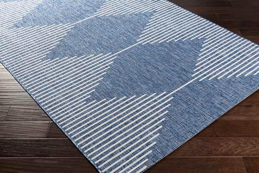 Okswerd Global Bright Blue Area Rug