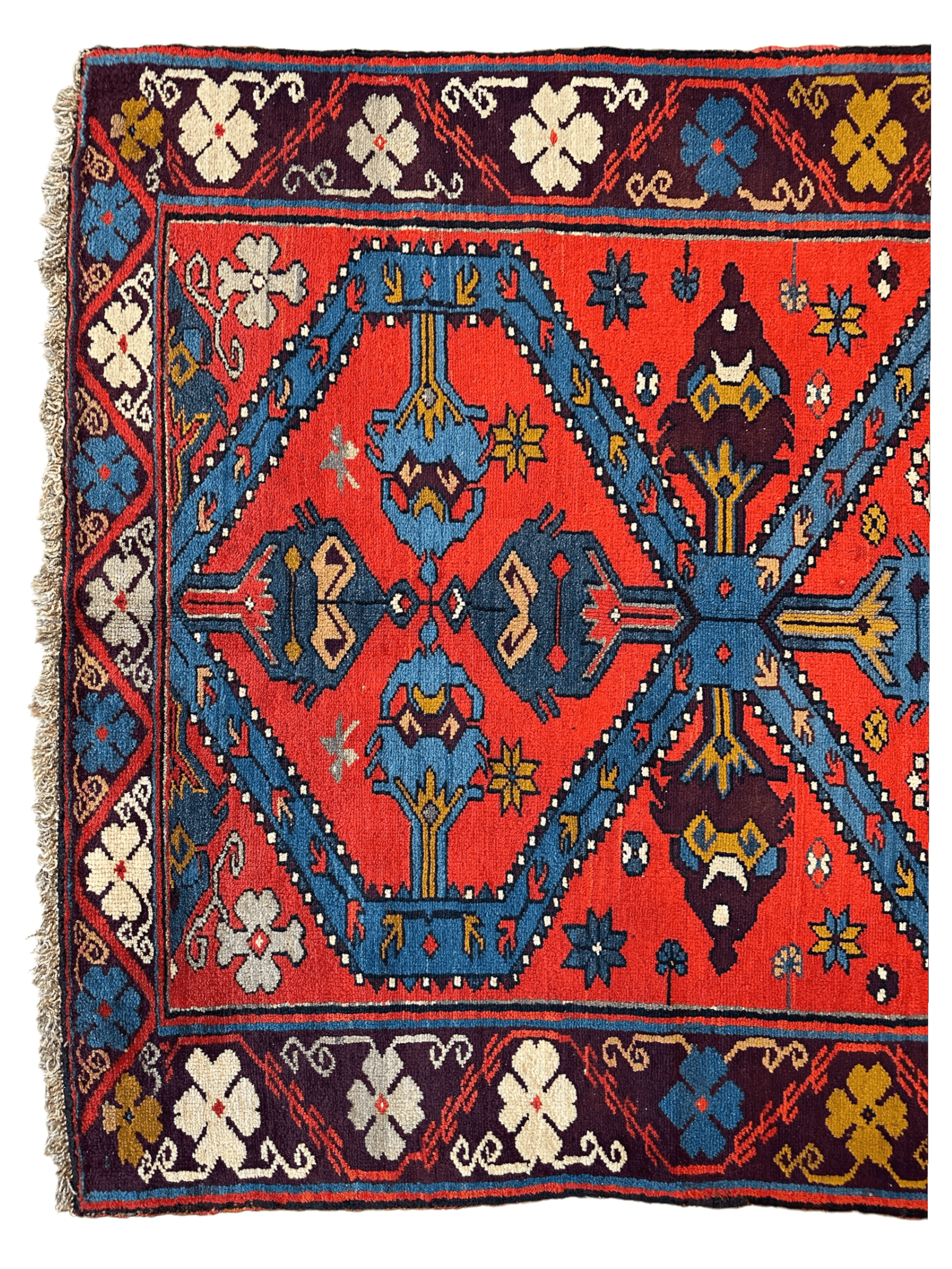 Old Derbent Dagestan Rug 4’ x 7’