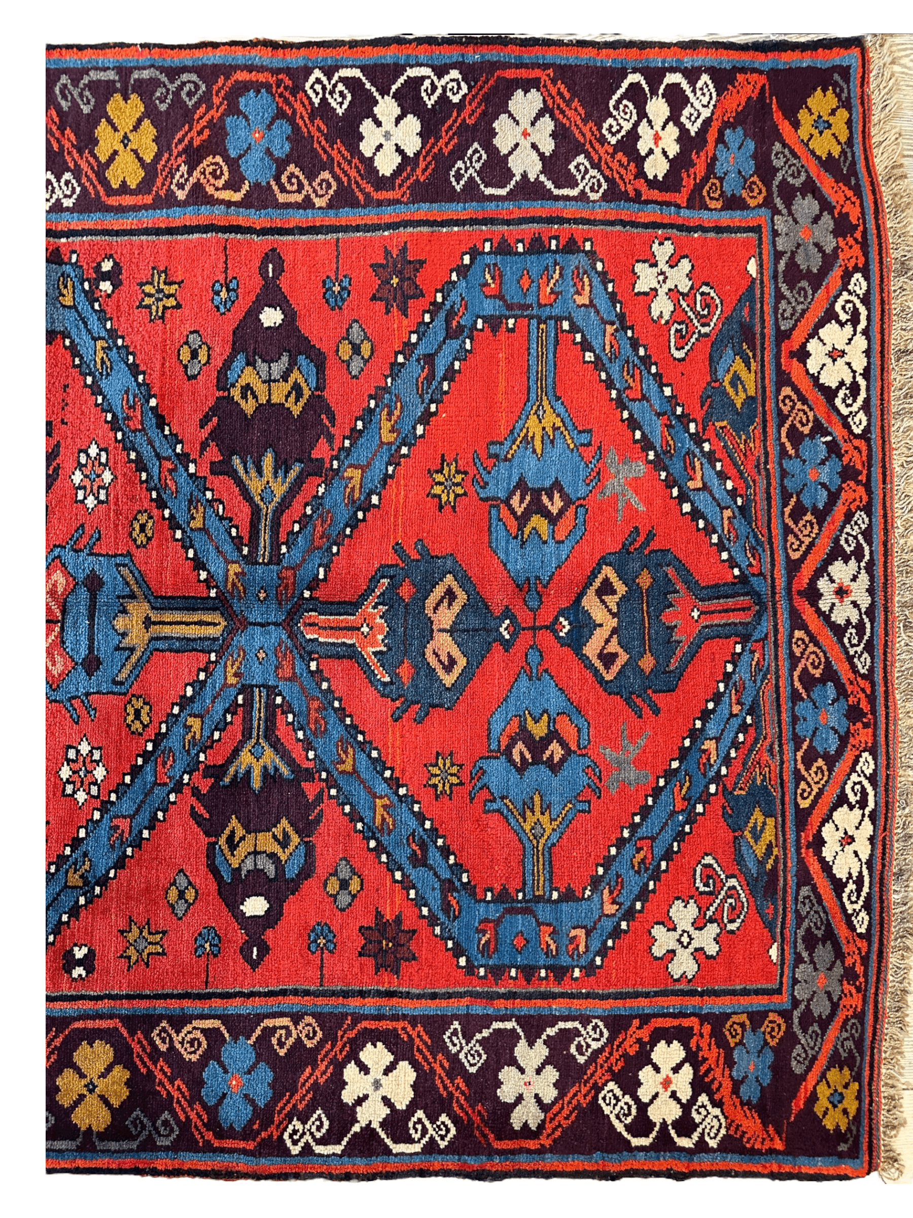 Old Derbent Dagestan Rug 4’ x 7’