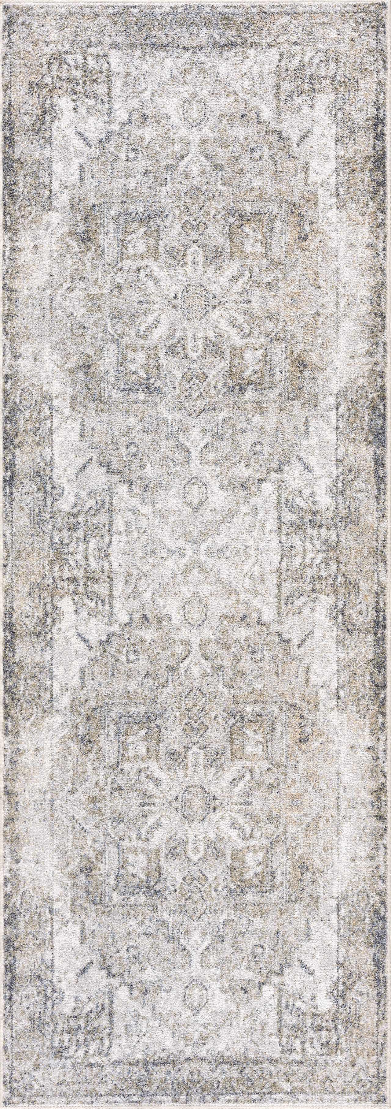 Olive Hera Washable Area Rug