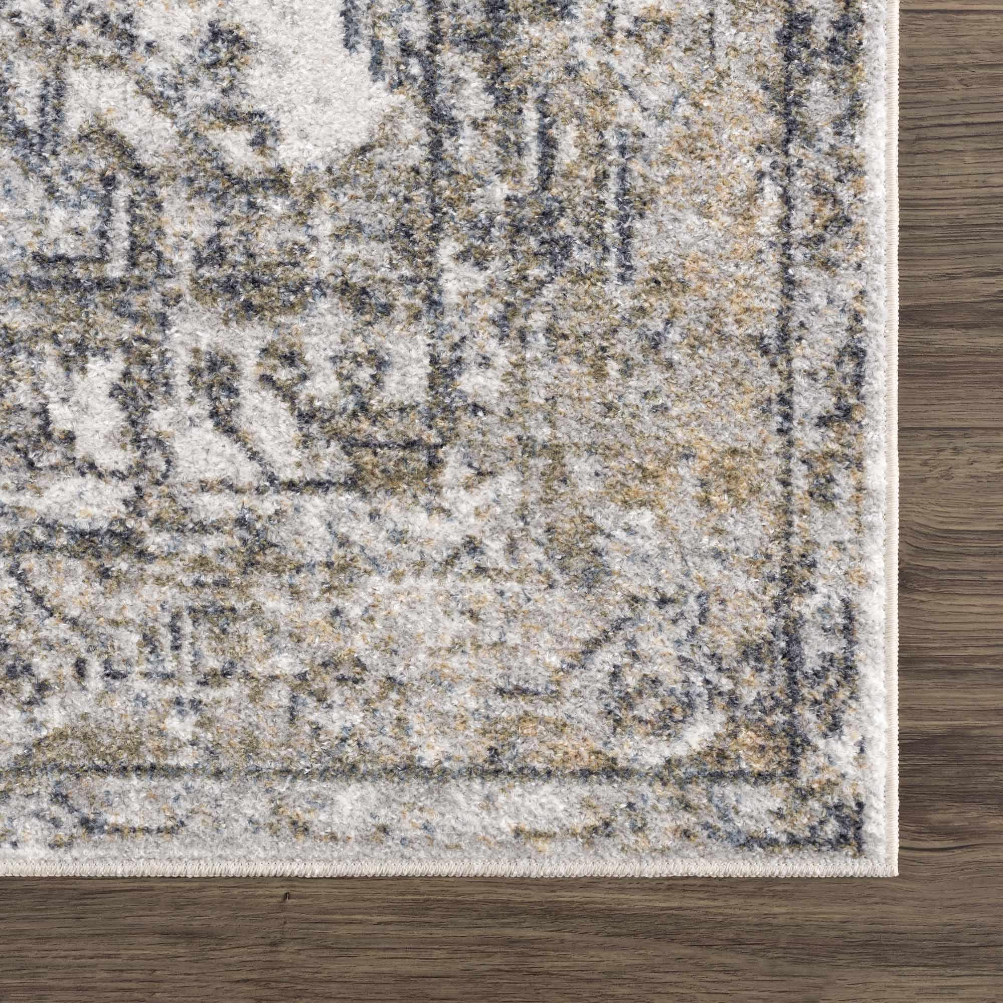 Olive Hera Washable Area Rug