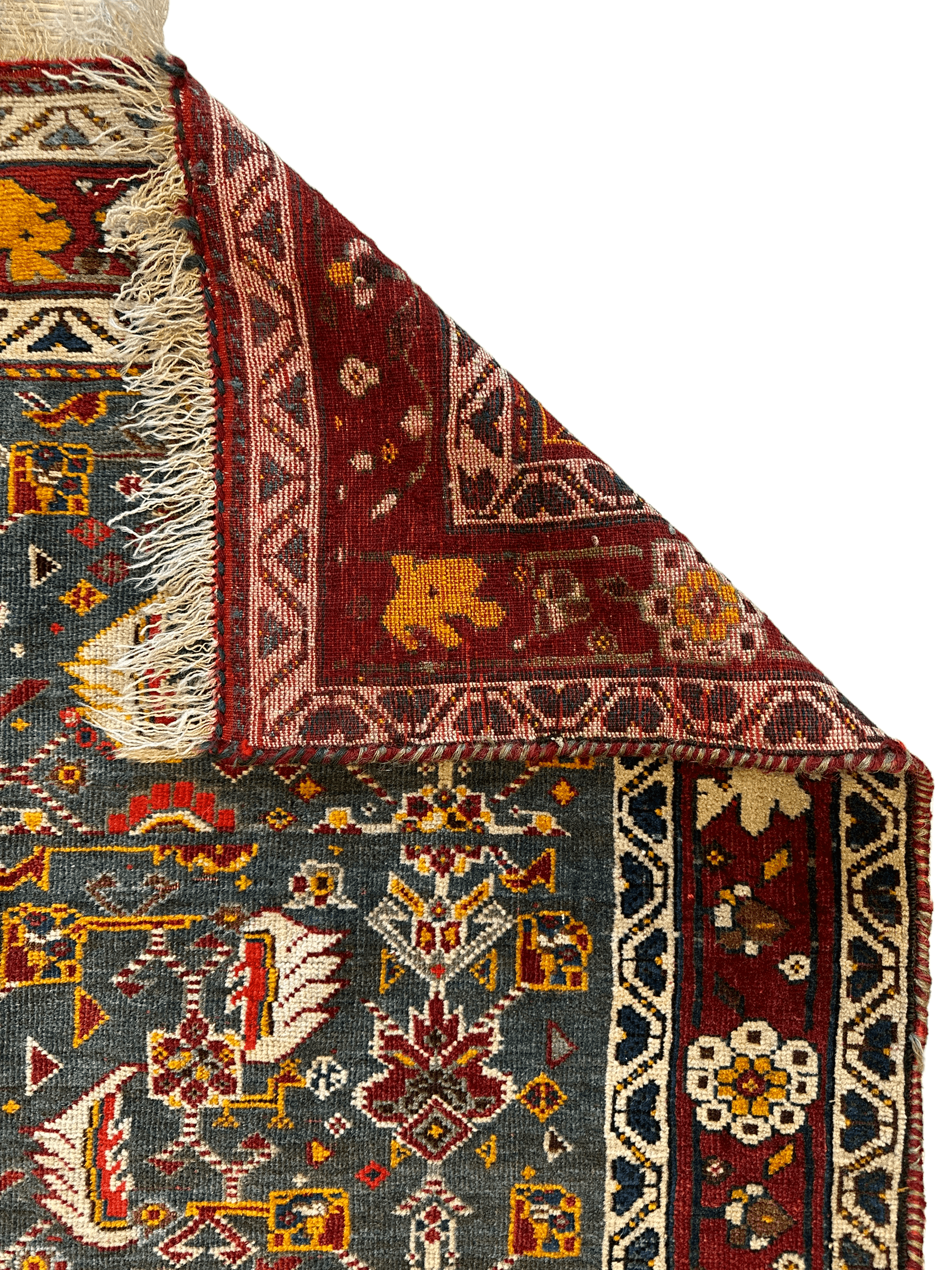 One of a Kind Persian Kashkuli Runner - 3’2" X 6’8"