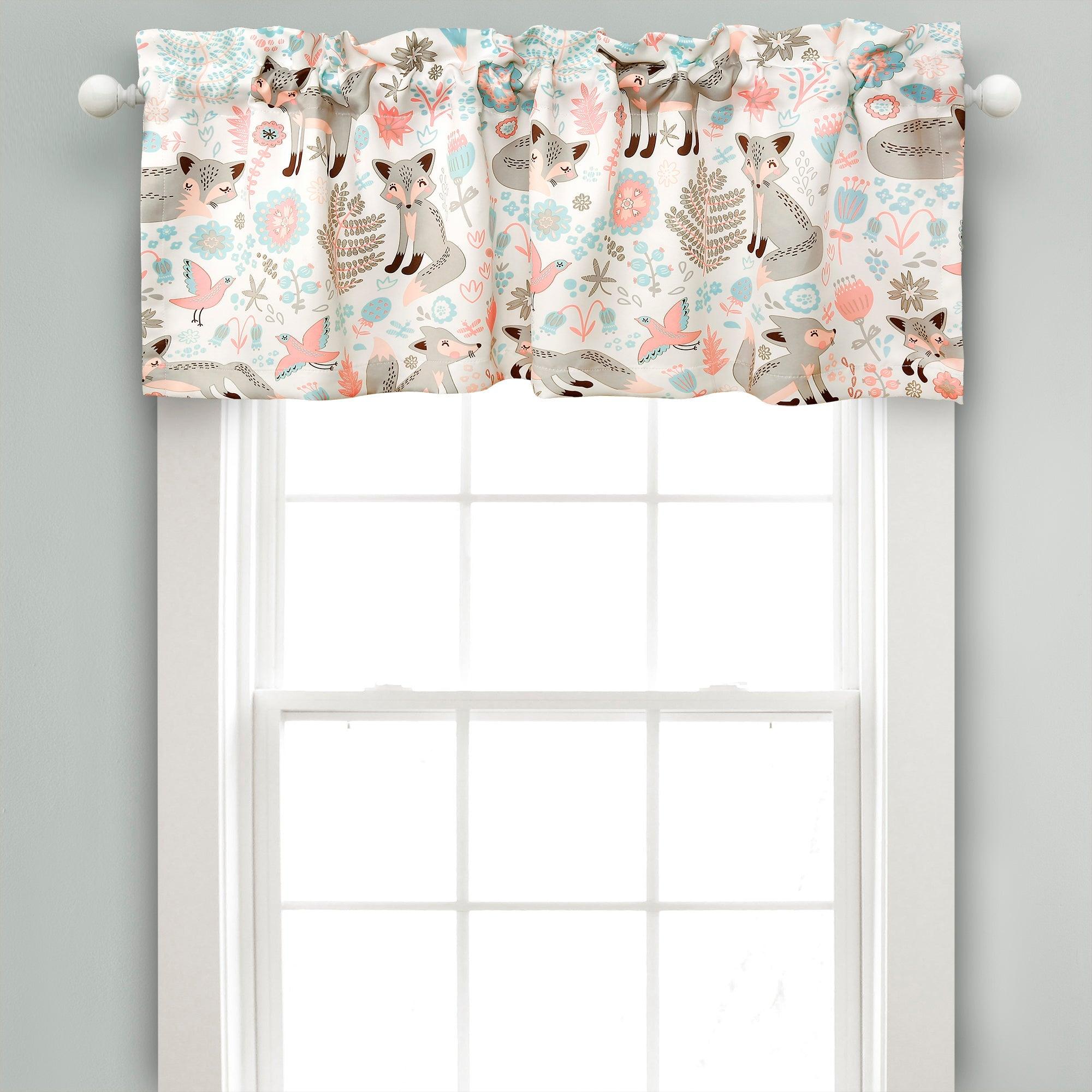 Pixie Fox Room Darkening Valance