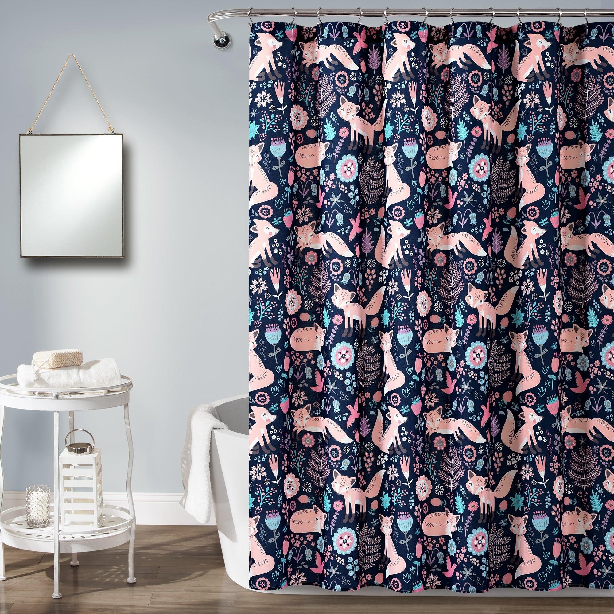 Pixie Fox Shower Curtain