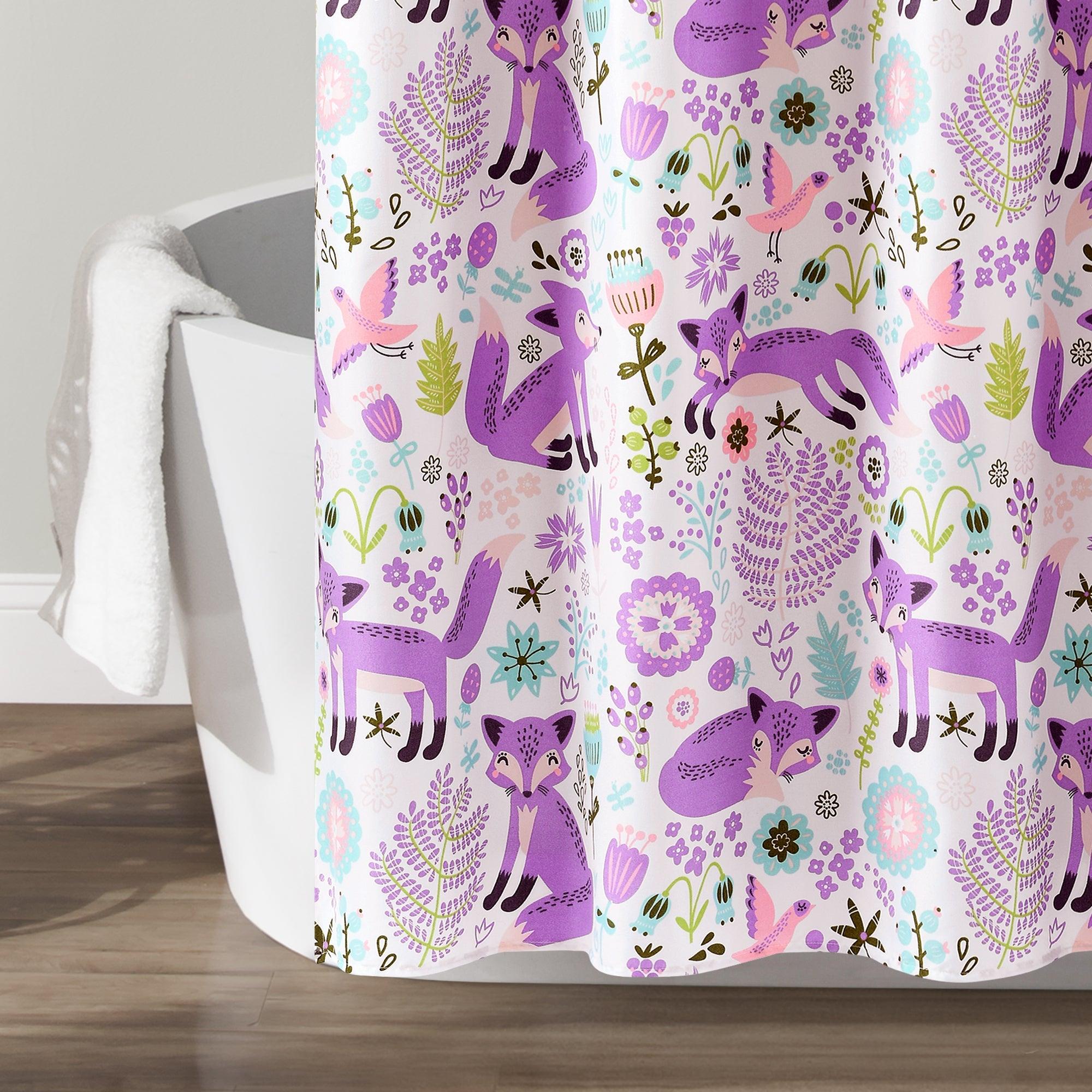 Pixie Fox Shower Curtain