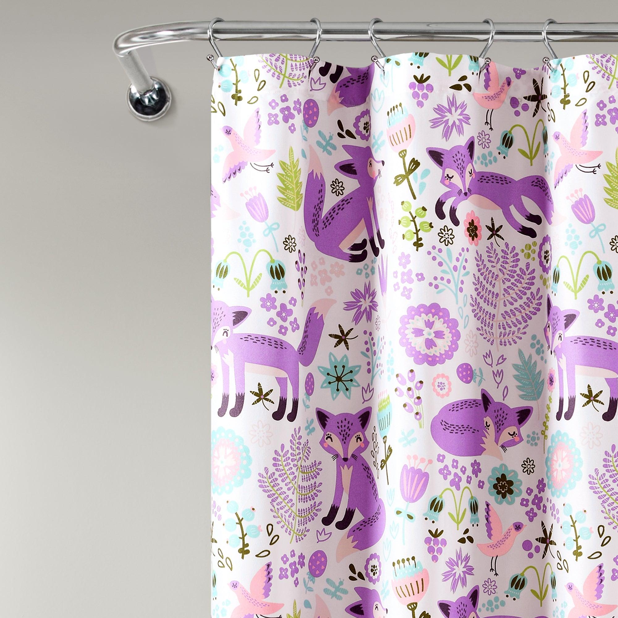 Pixie Fox Shower Curtain