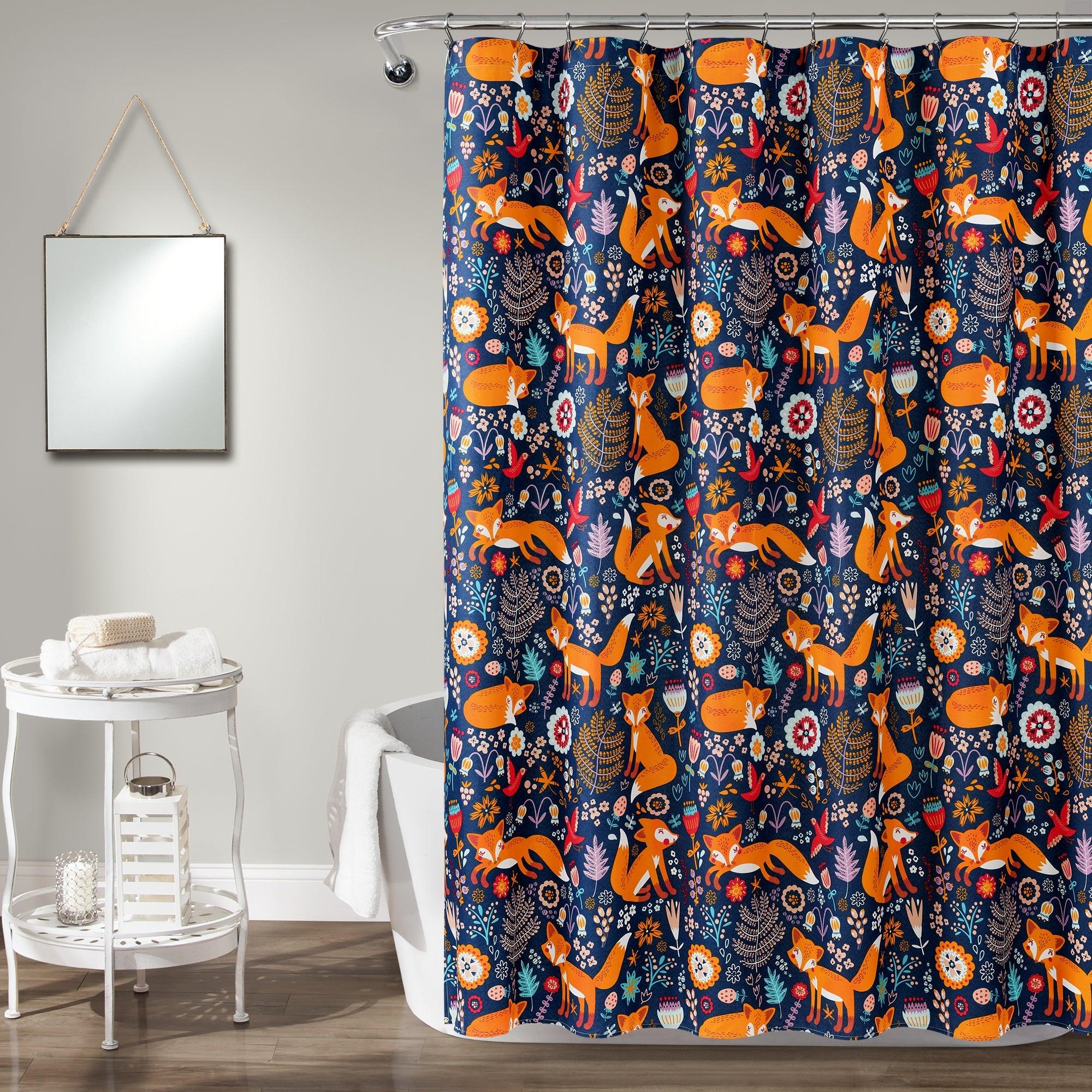 Pixie Fox Shower Curtain