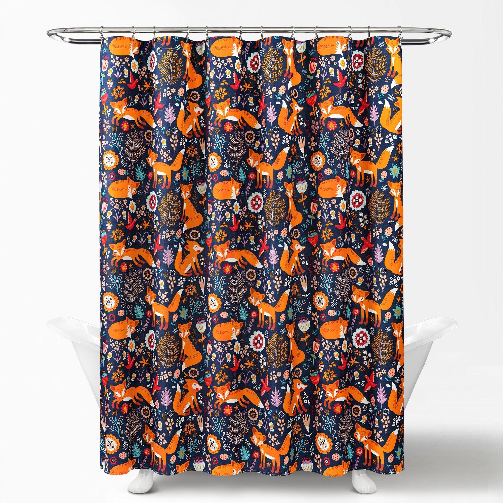 Pixie Fox Shower Curtain