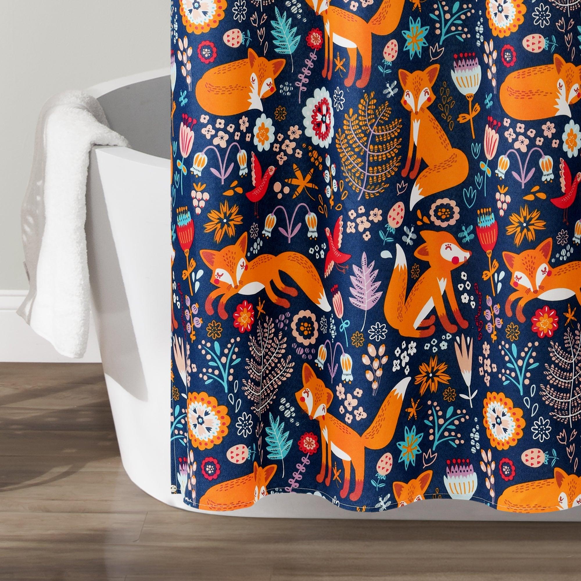 Pixie Fox Shower Curtain