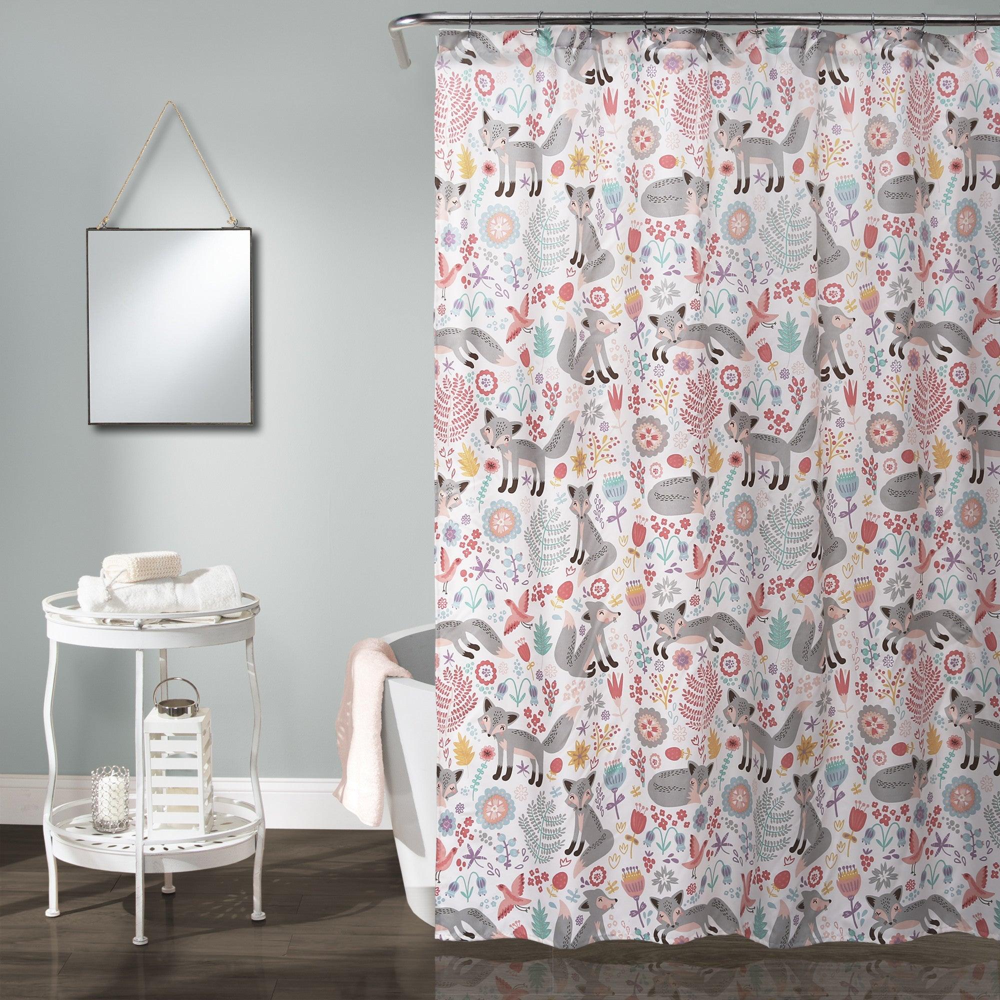 Pixie Fox Shower Curtain