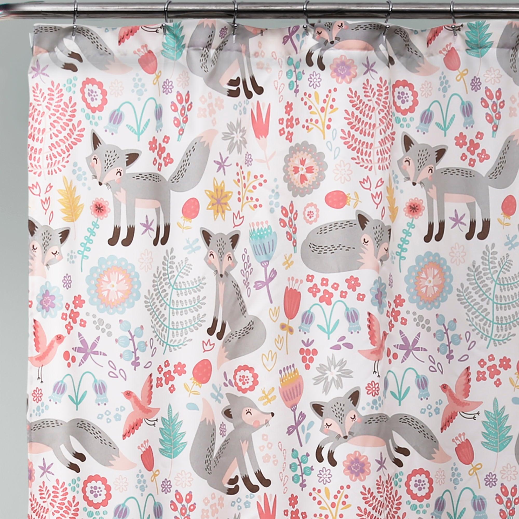 Pixie Fox Shower Curtain