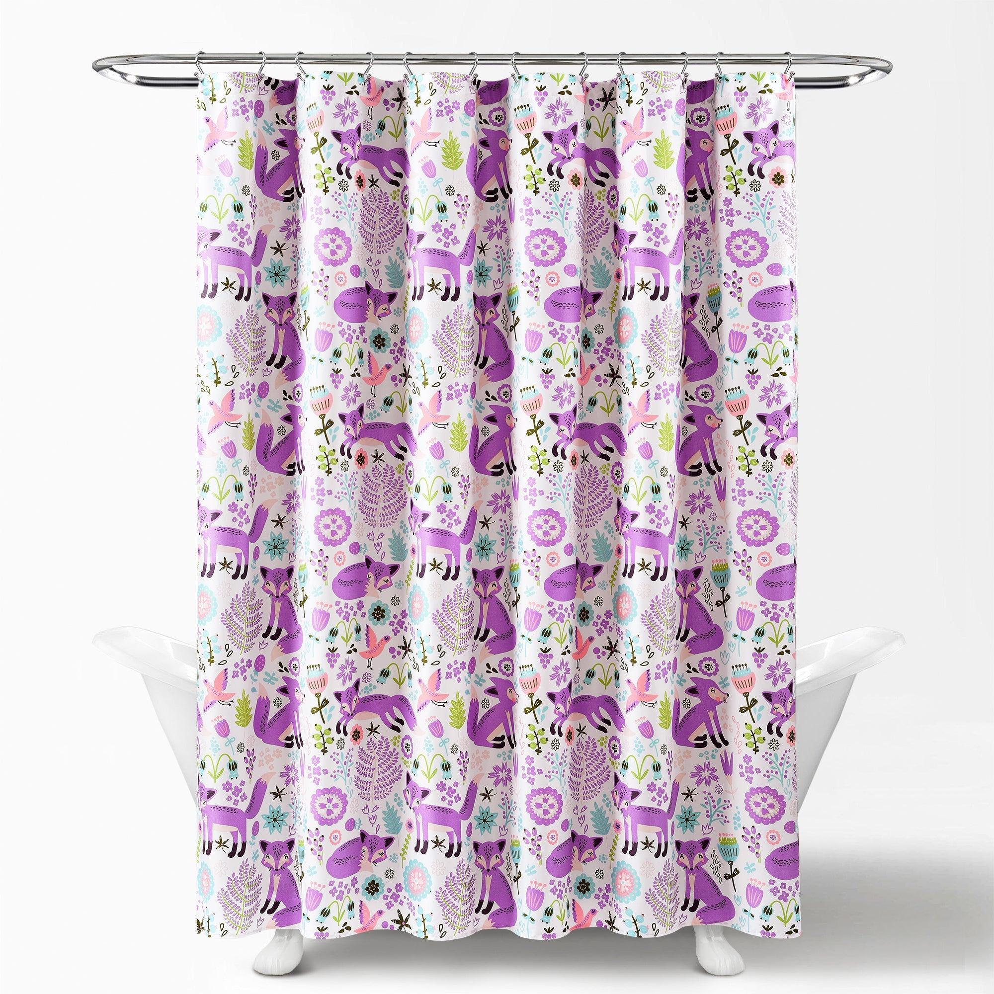 Pixie Fox Shower Curtain