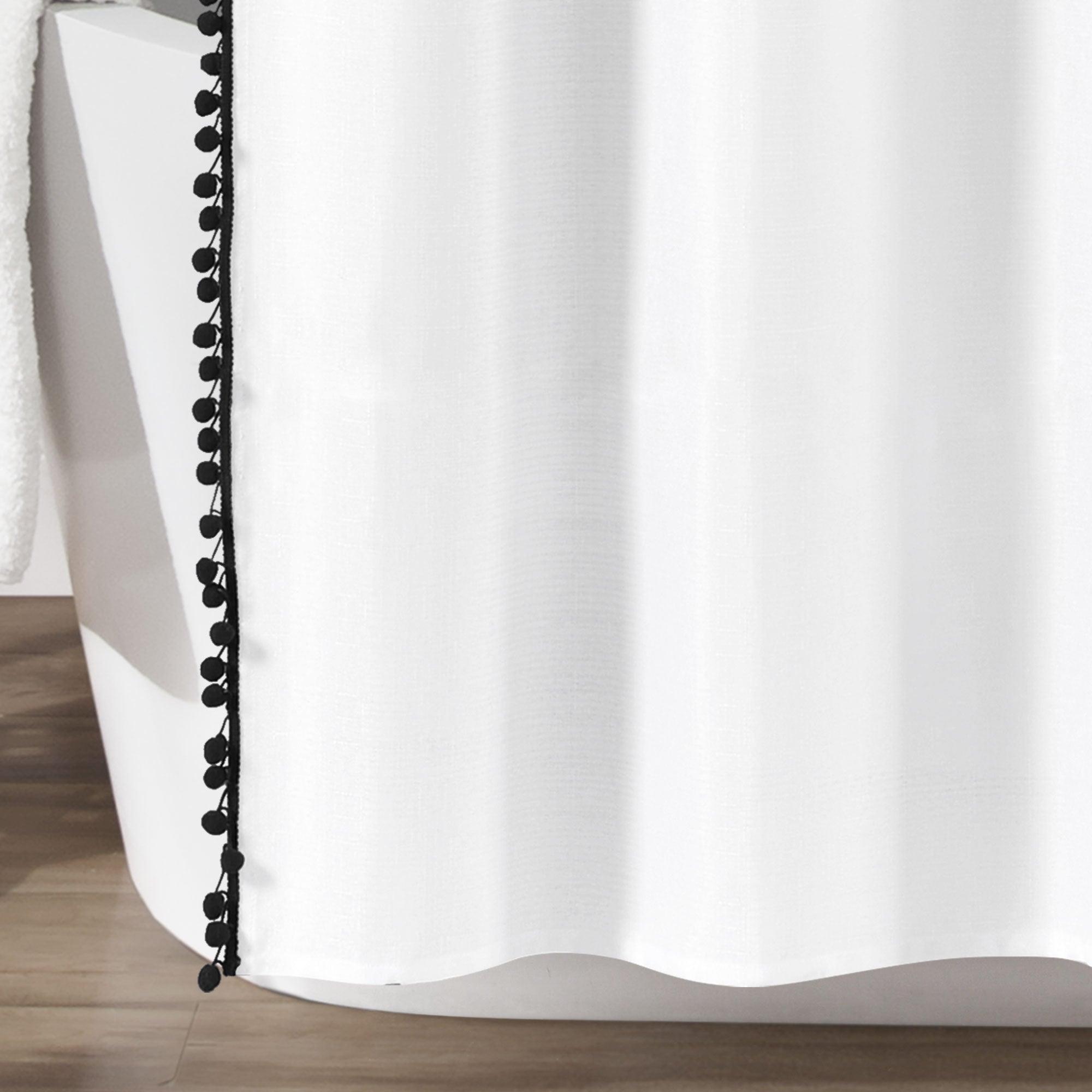 Pom Pom Shower Curtain