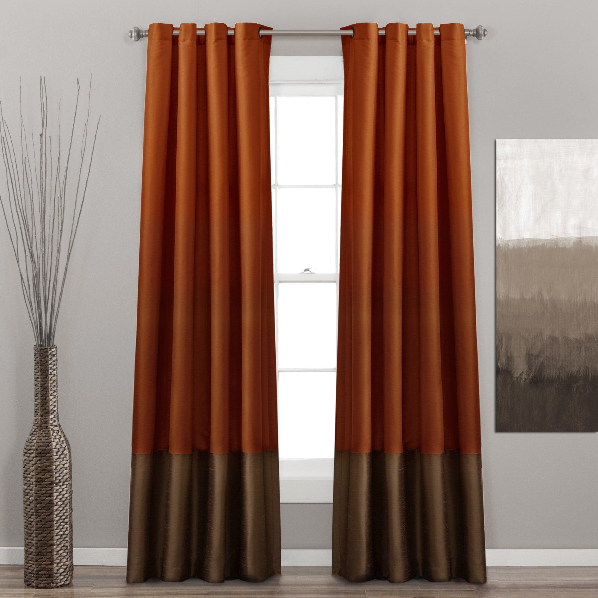 Prima Grommet Window Curtain Panel Set