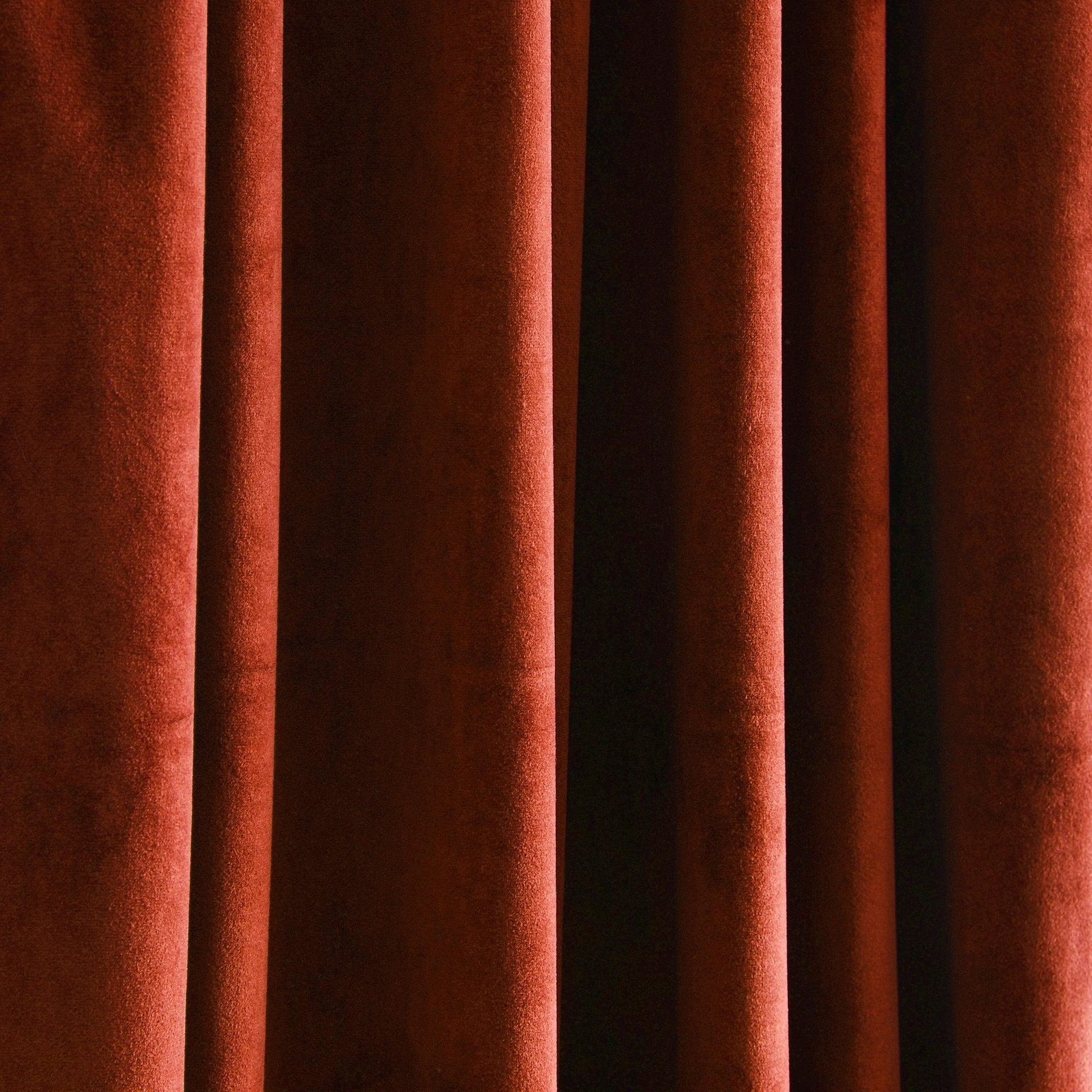 Prima Velvet Solid Ultra Wide Light Filtering Window Curtain Panel