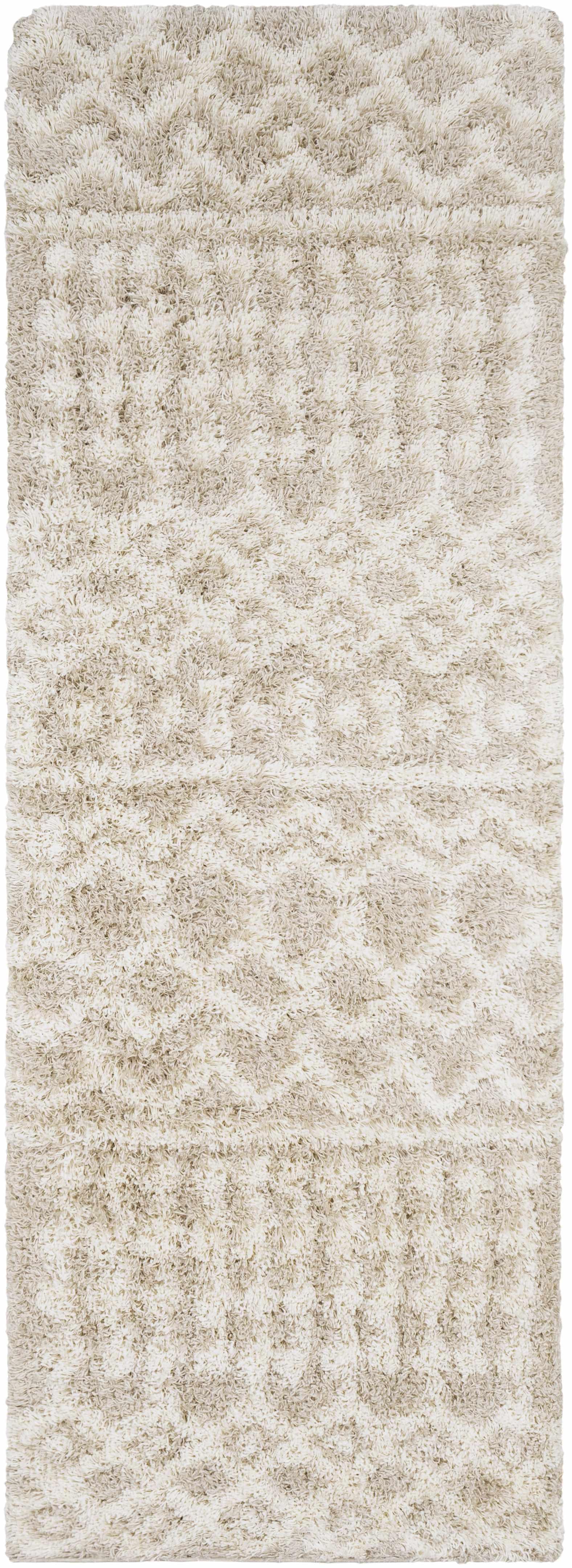 Prompton Cream Plush Area Rug