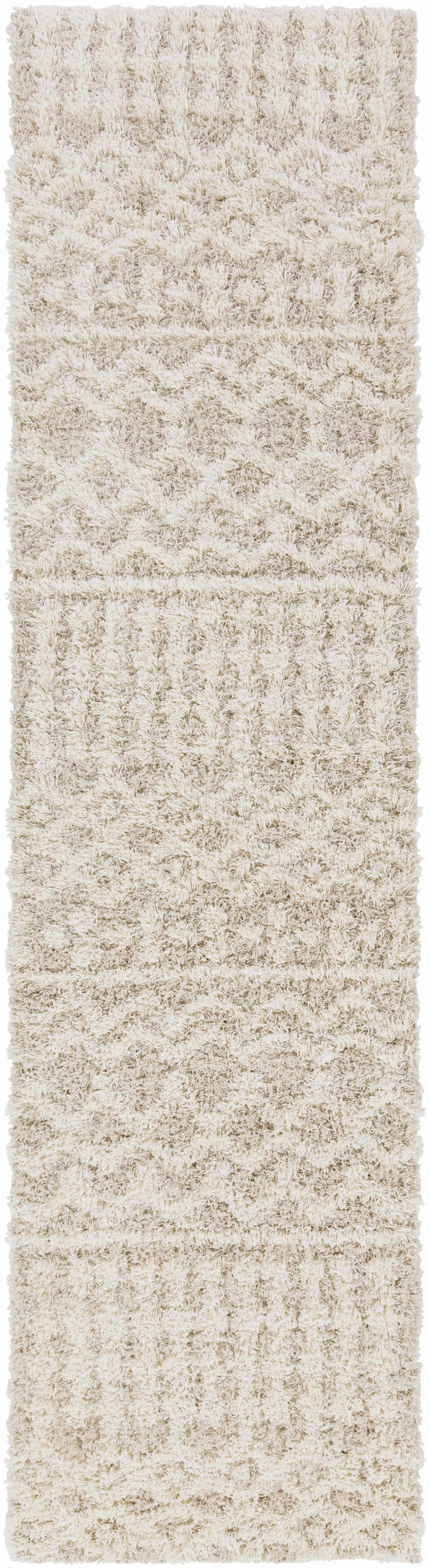 Prompton Cream Plush Area Rug