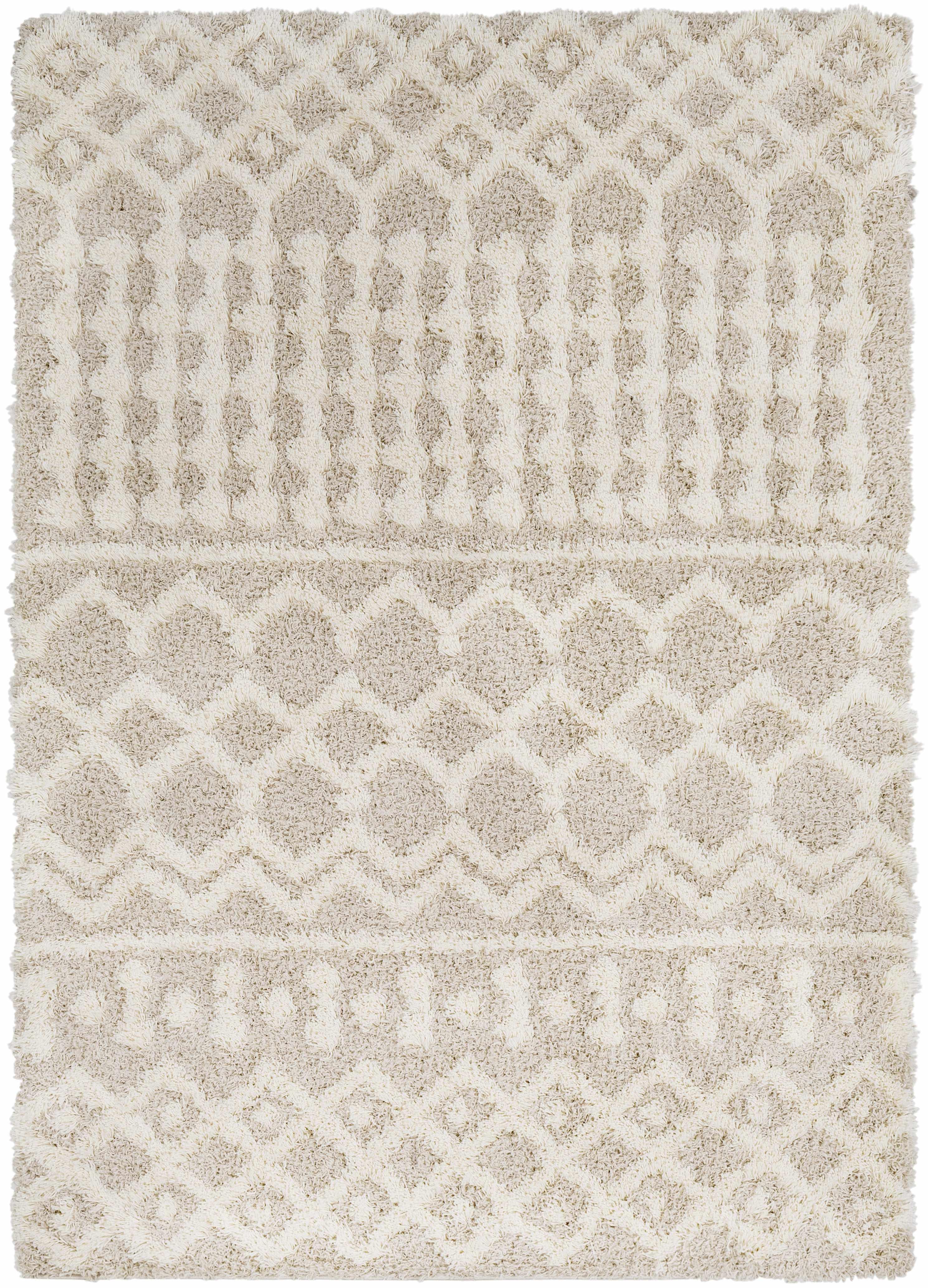 Prompton Cream Plush Area Rug