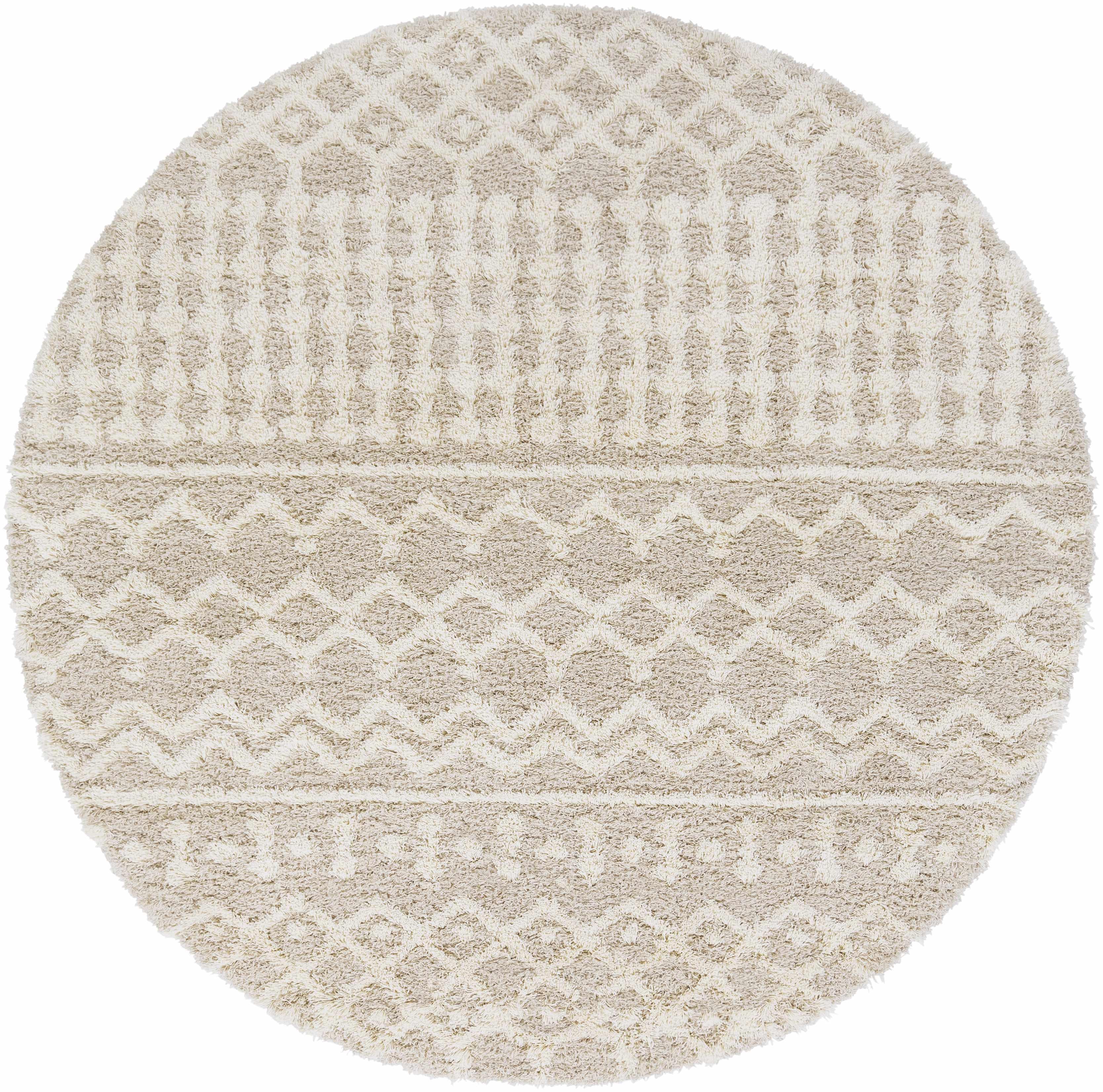 Prompton Cream Plush Area Rug