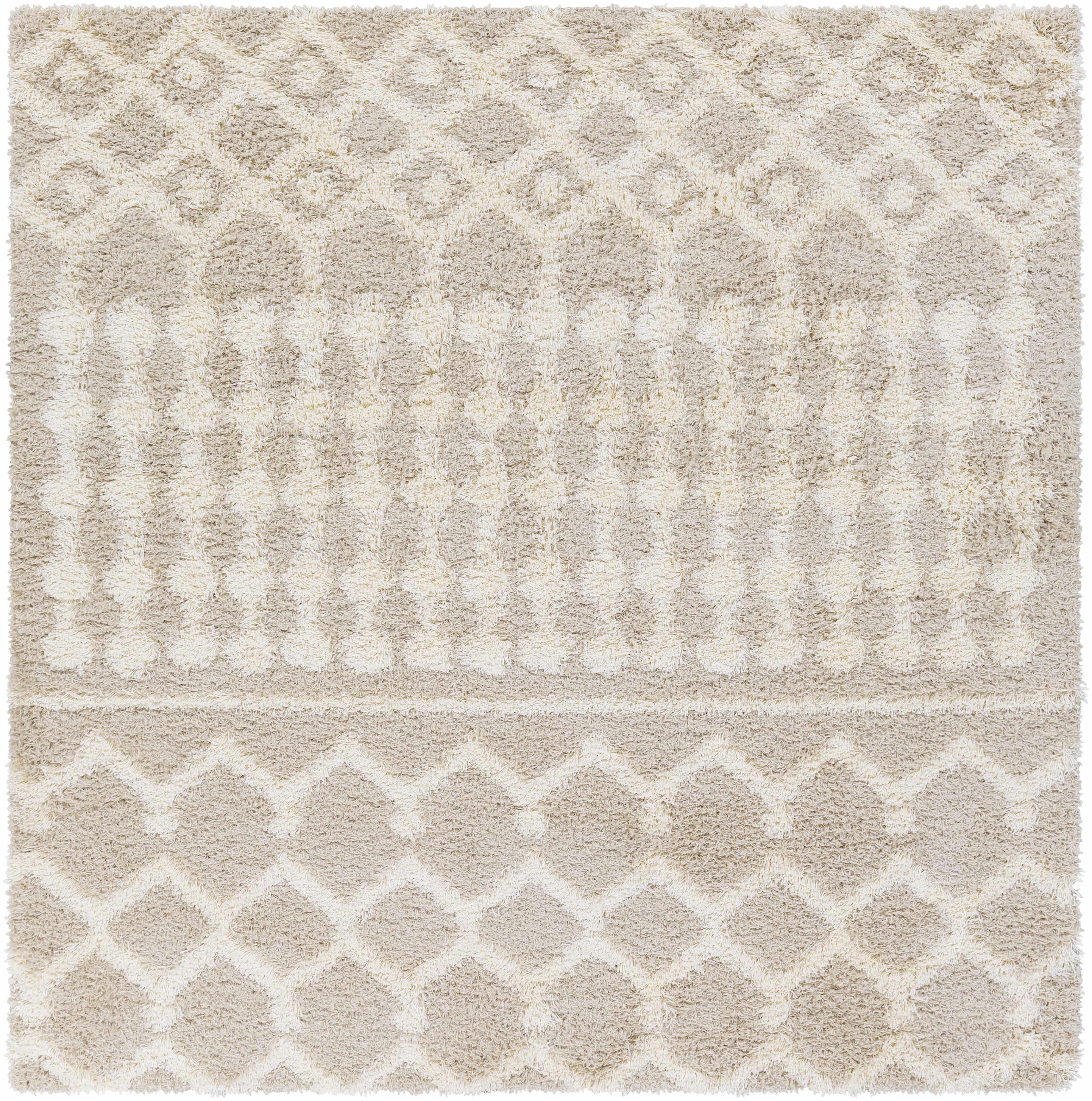 Prompton Cream Plush Area Rug