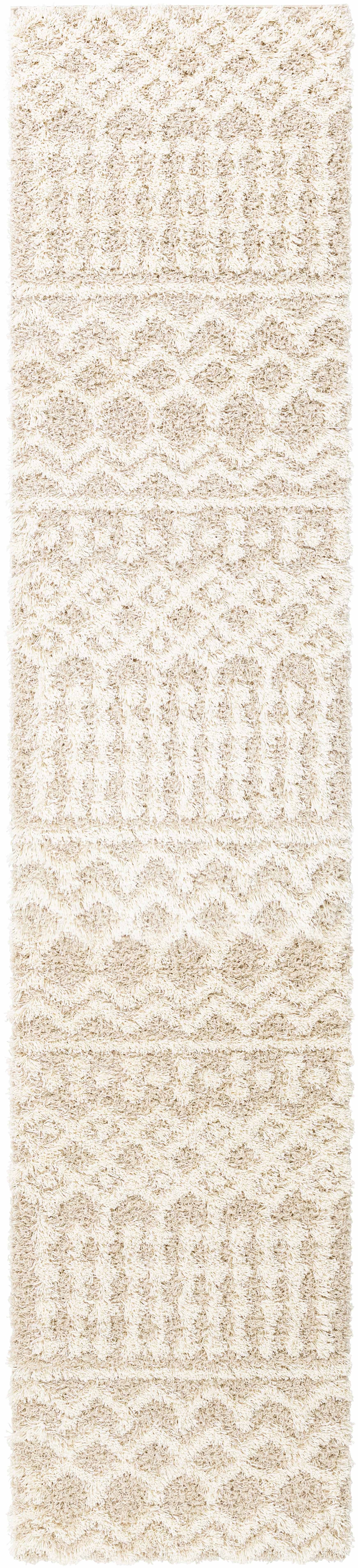 Prompton Cream Plush Area Rug