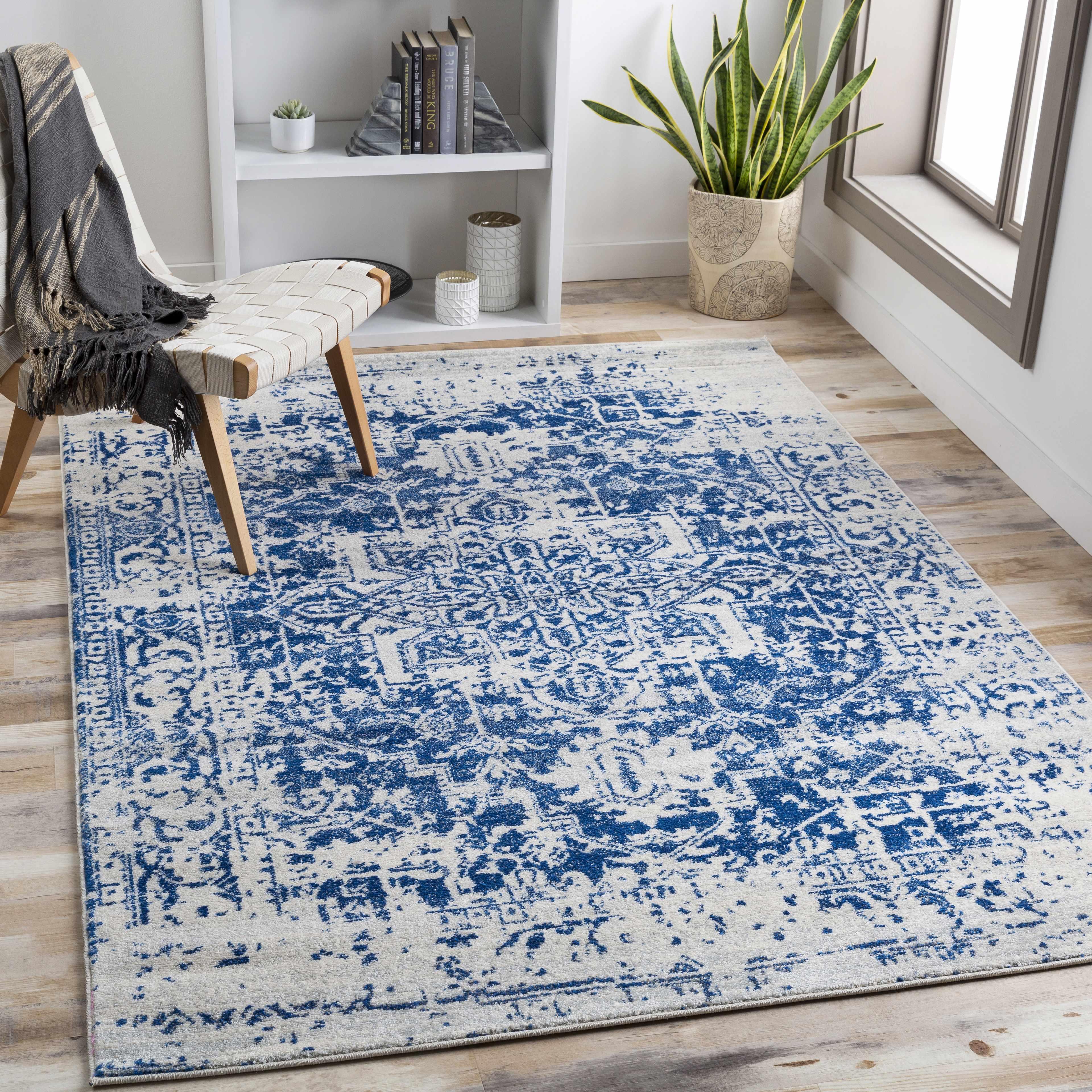 Rachel Navy Area Rug