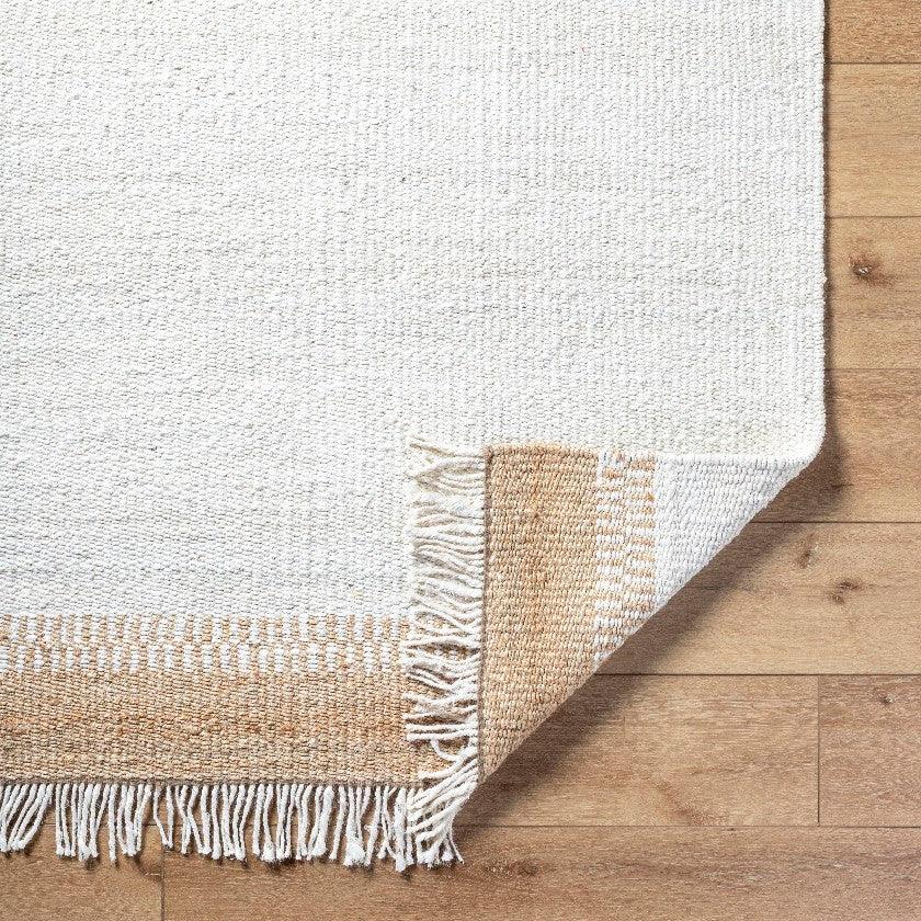 Rafe Texture Off-White Area Rug