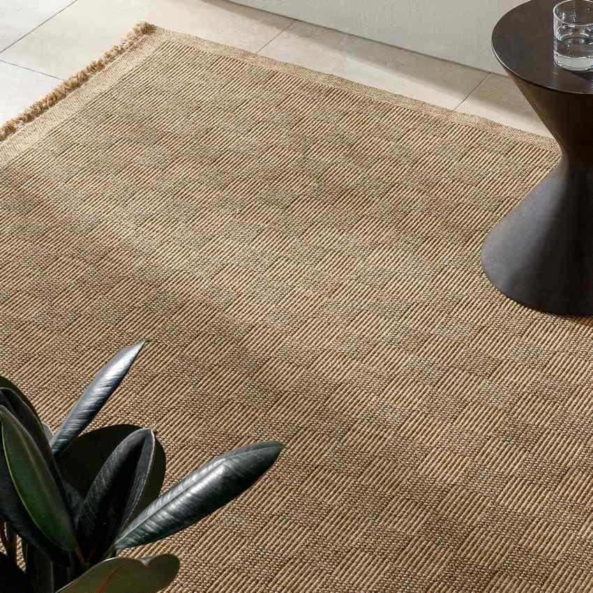 Rafi Cottage Light Brown Area Rug