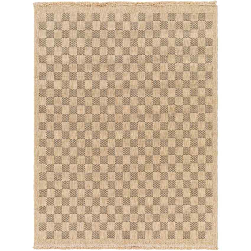 Rafi Cottage Light Brown/Black Area Rug