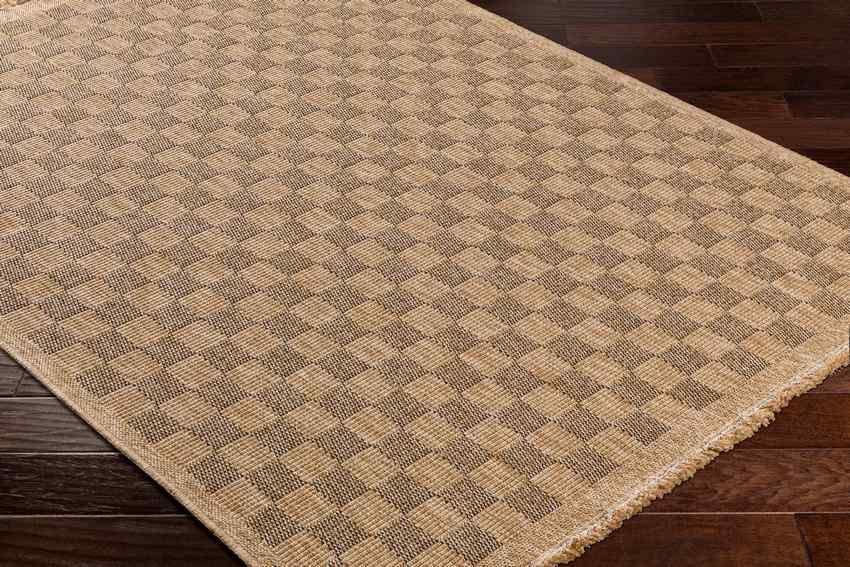 Rafi Cottage Light Brown/Black Area Rug