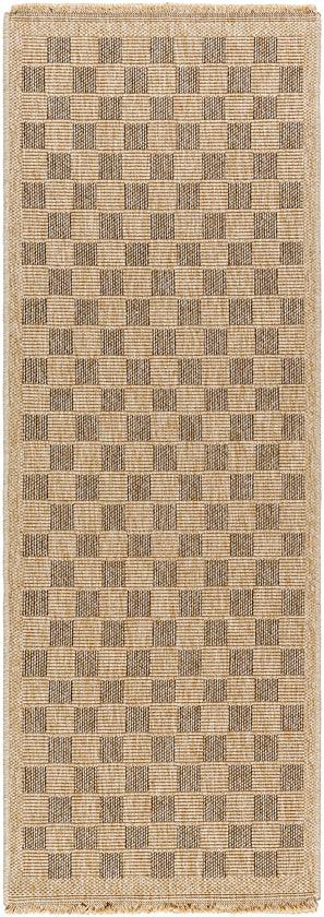 Rafi Cottage Light Brown/Black Area Rug