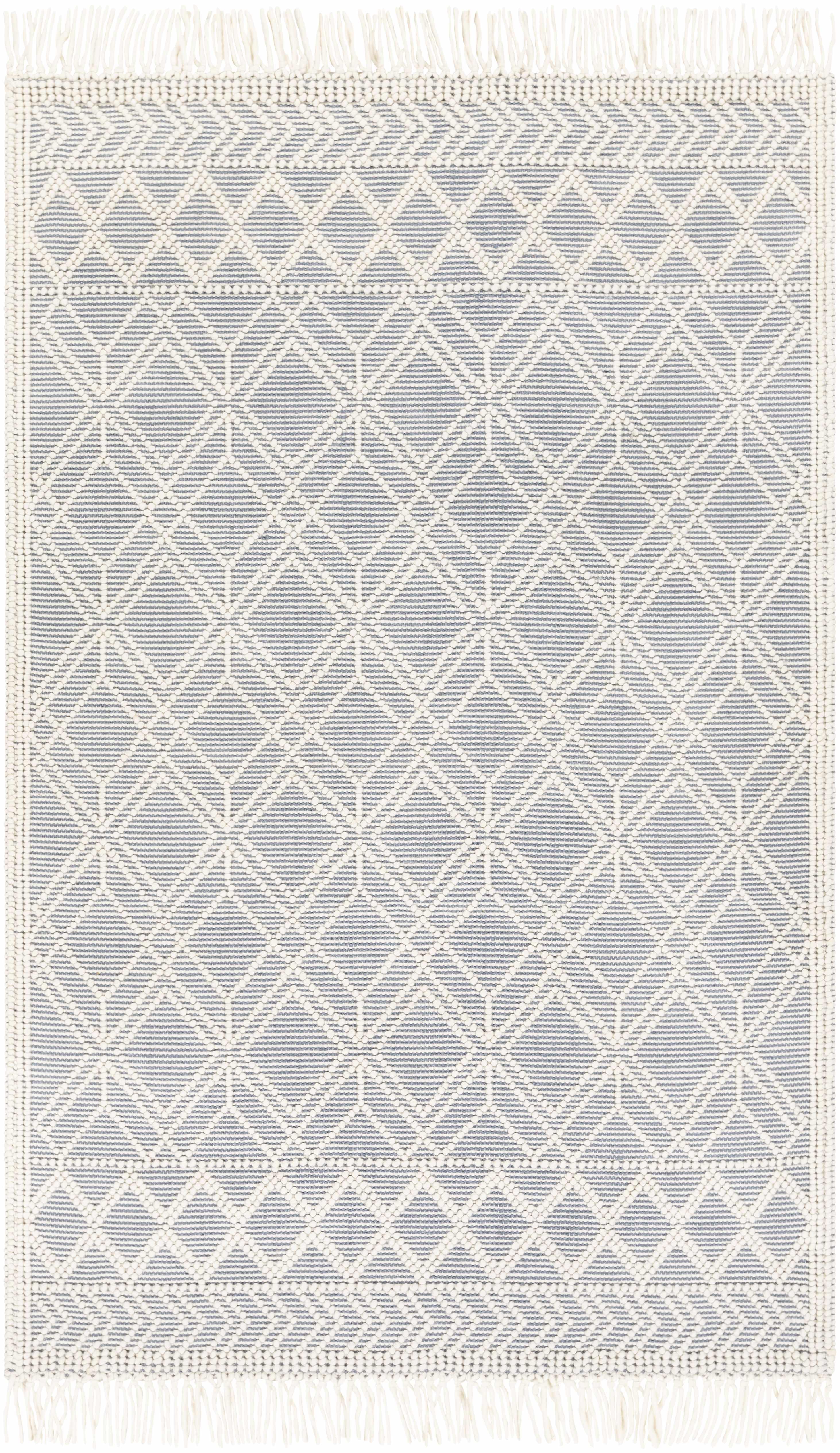 Ramsbury Ivory & Blue Area Rug